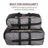 POD - 100% WATERPROOF MOTORCYCLE TAIL BAG