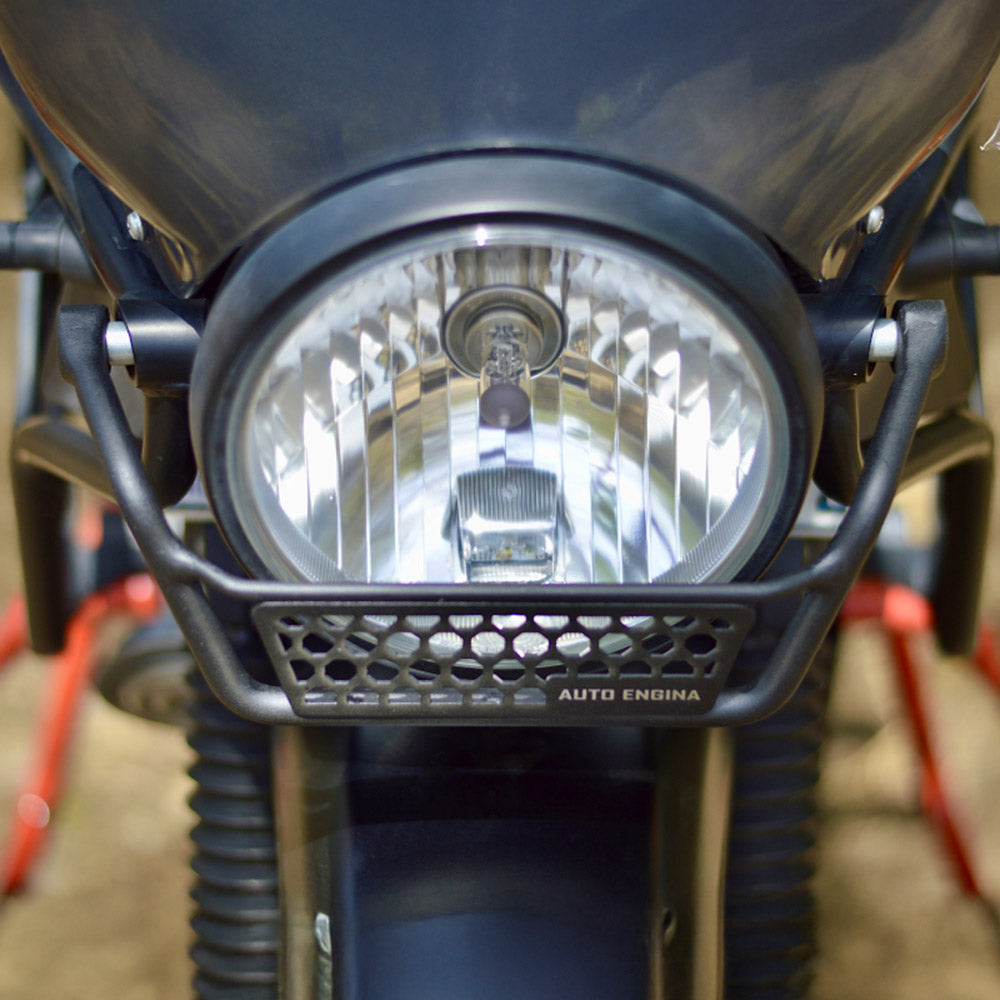 RE HIMALAYAN HEADLAMP GRILL