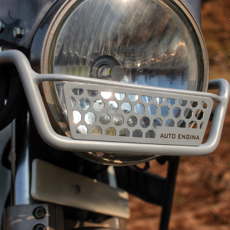 RE HIMALAYAN HEADLAMP GRILL