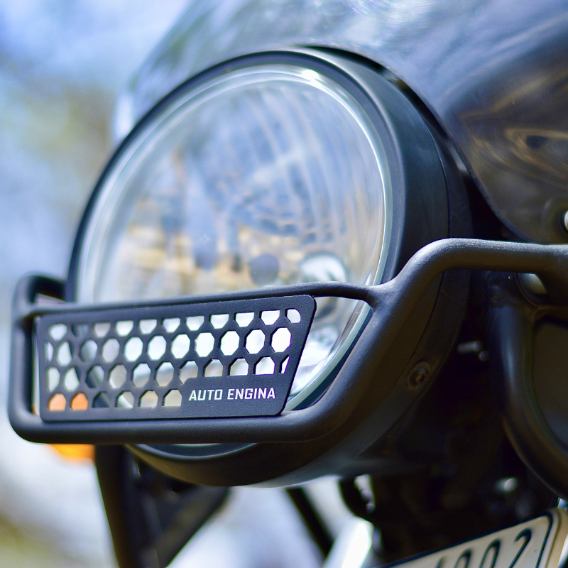 RE HIMALAYAN HEADLAMP GRILL