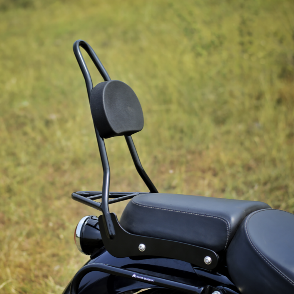 RE METEOR 350 SISSY BAR WITH BACKREST