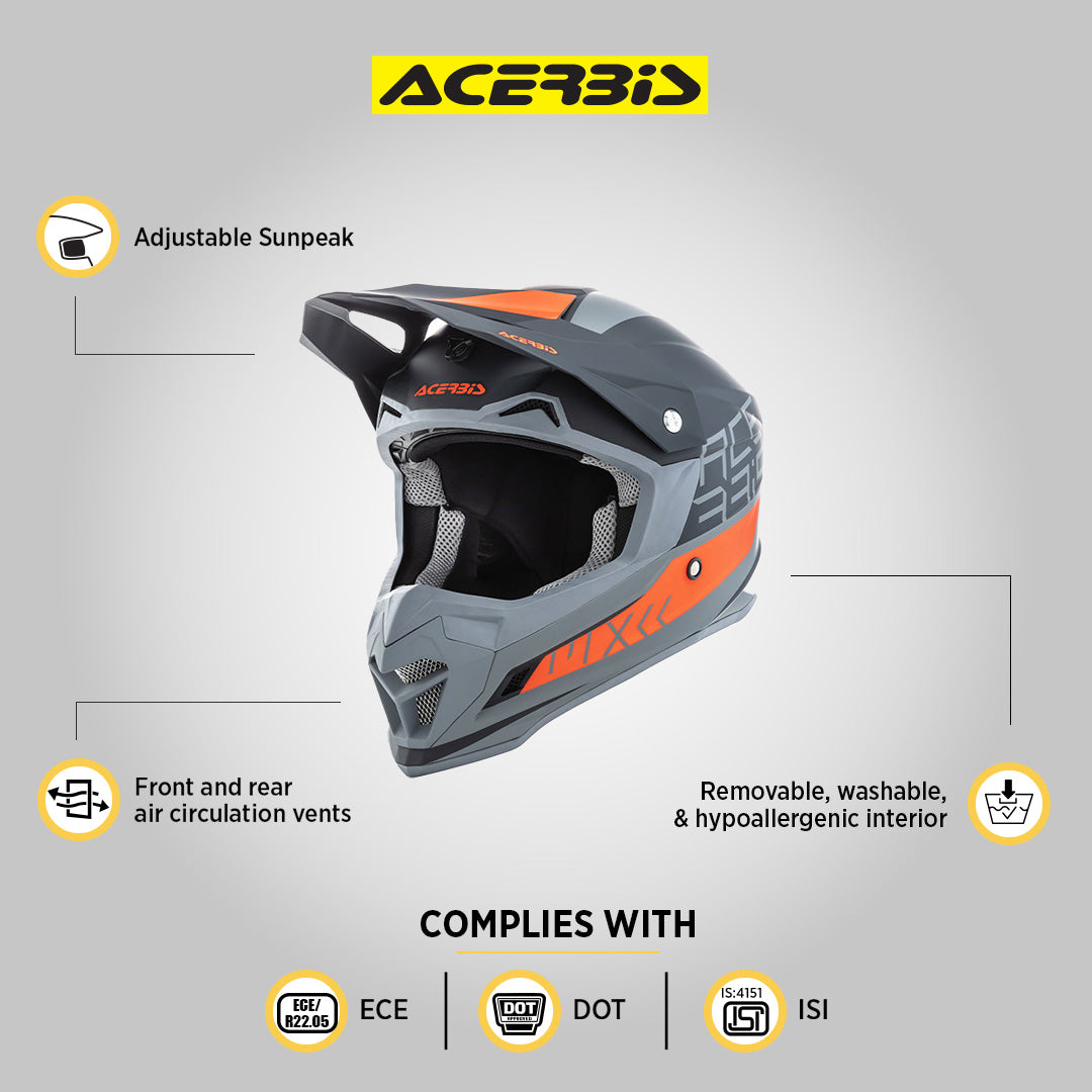 Profile 4 Helmet - Black/Orange