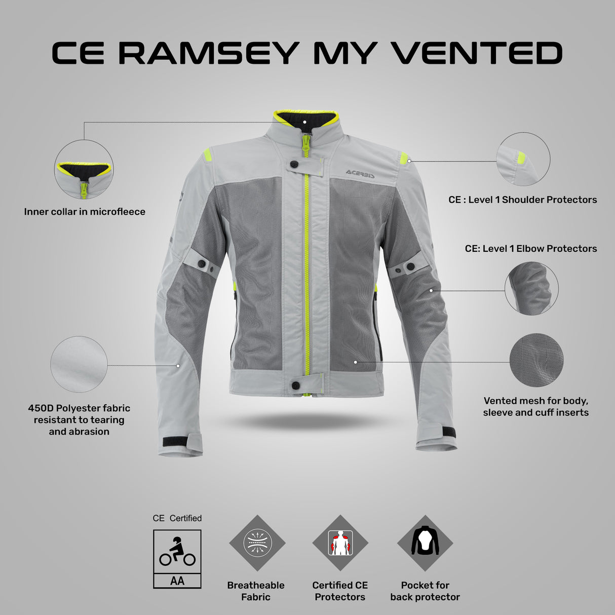 RAMSEY MY VENTED JACKET