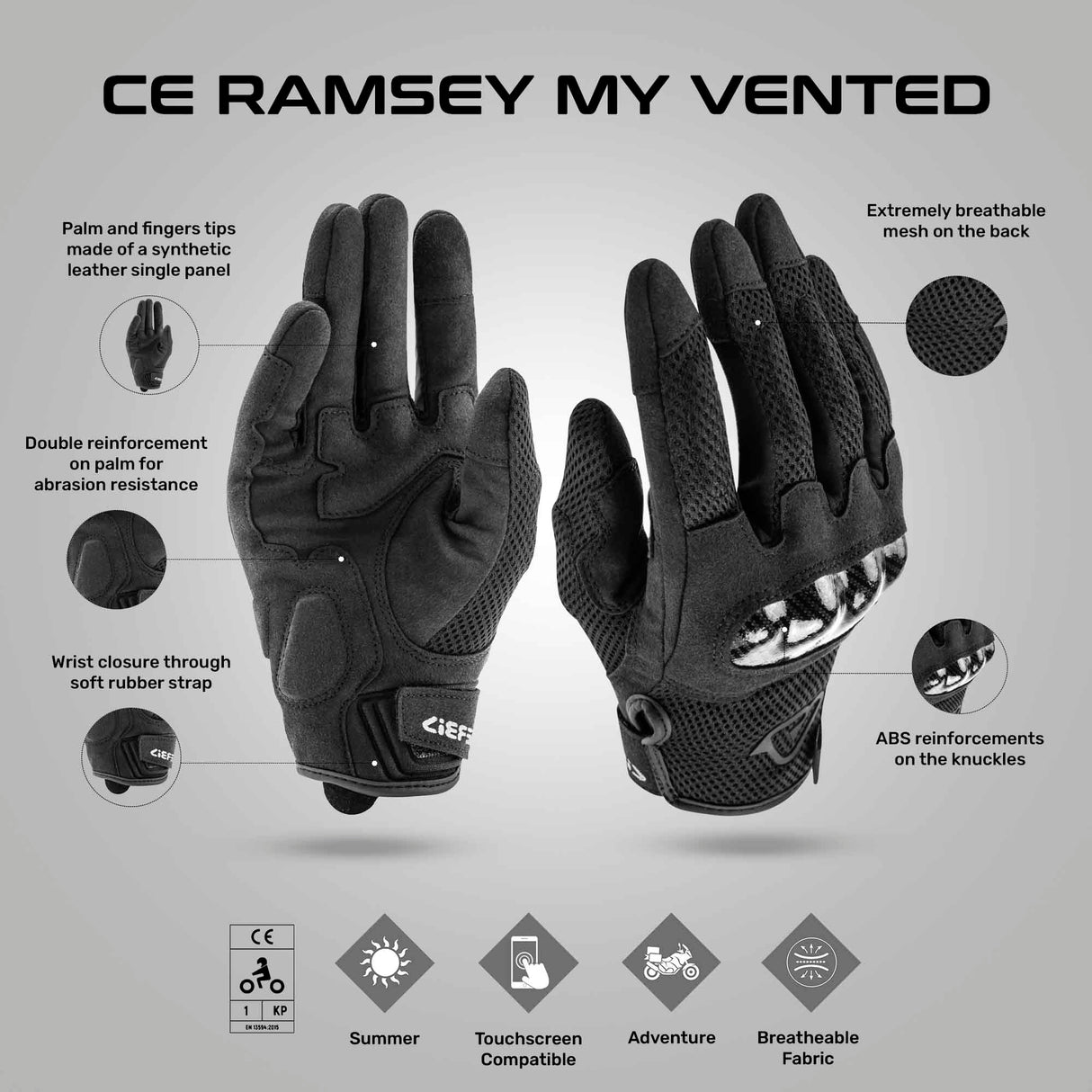 RAMSEY MY VENTED GLOVES