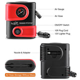 Tire Inflator Machine Dual Port for Car and Bike