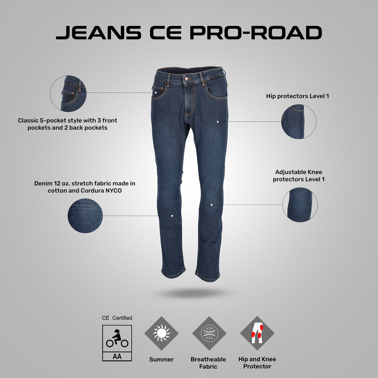 JEANS CE PRO-ROAD