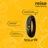 tourR  110/90-18 61P Rear Tube Tyre