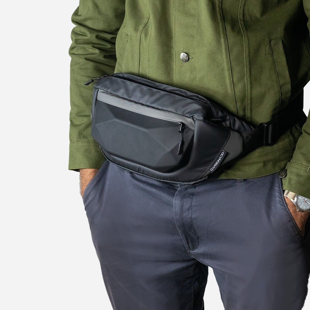 Rock Waist Pouch - Black