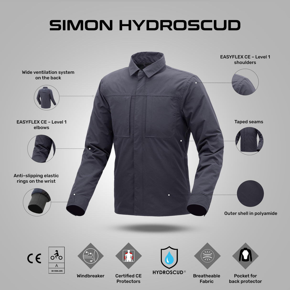 SIMON HYDROSCUD® JACKET