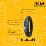 traceR  100/90-18 56P Front Tubeless Tyre