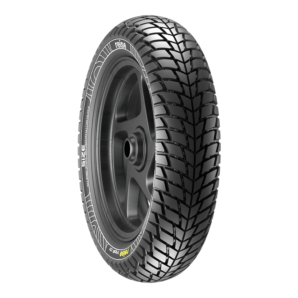 tripR  90/90-12 54J Front/Rear Tubeless Tyre