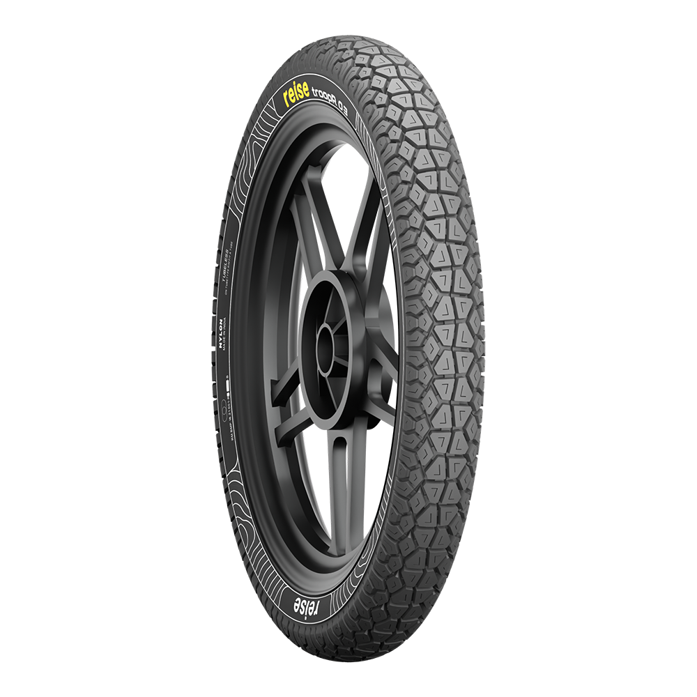 troopR 03  3.00-18 52P Rear Tubeless Tyre