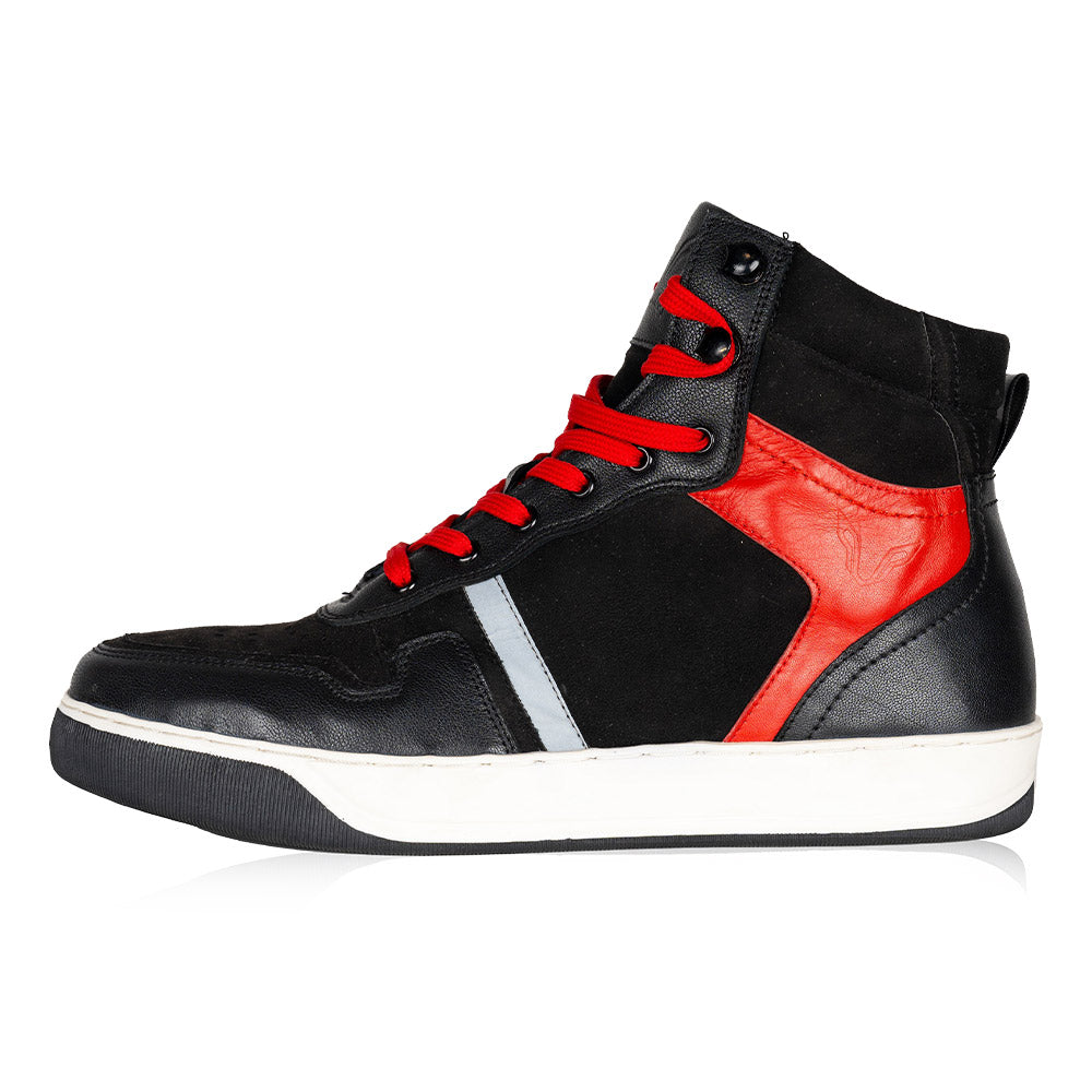 Urbane Riding Sneakers - Black/Red