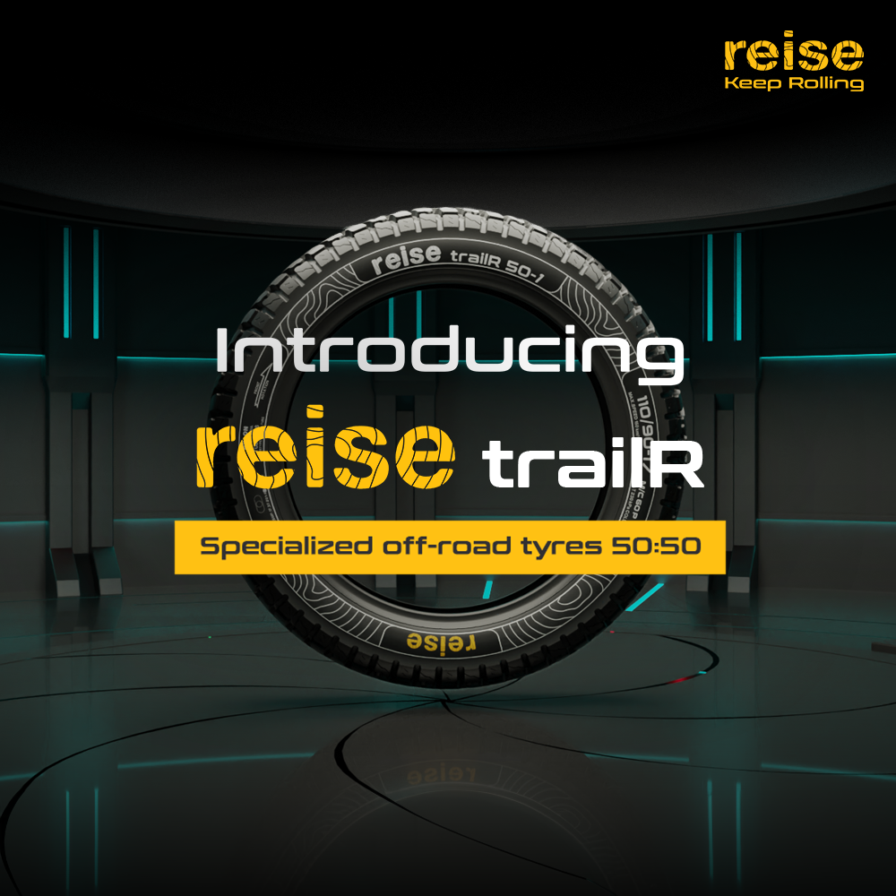 trailR  120/80-18 62P Rear Tube Tyre